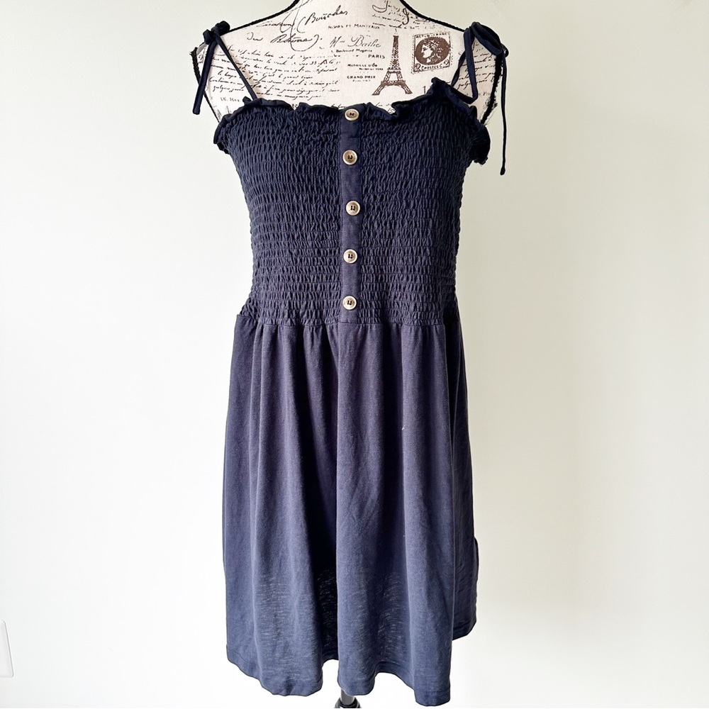 Like new casual navy sundress XL